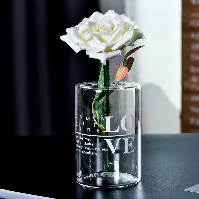 Vase Transparent Déco